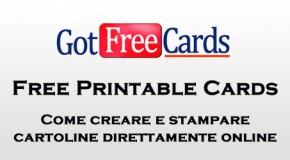 Free Printable Cards - Logo