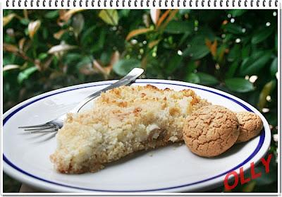 Apple crumble agli amaretti