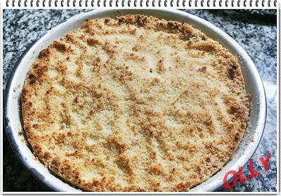 Apple crumble agli amaretti