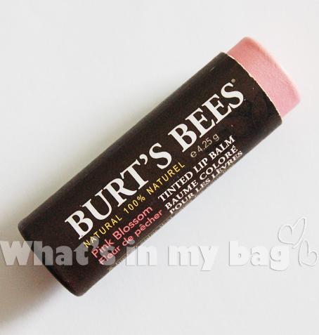 A close up on make up n°116: Burt's bees, Tinted lip balm in Pink Blossom