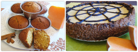 In cucina per Halloween: cheesecake e muffin alla zucca