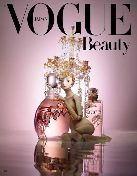 MAGAZINE | In The Mood For Fantasy, l'editoriale beauty di  Vogue  Japan con le bambole di  Marina Bychkova