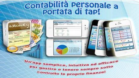 Applicazione aMoney, gestisci i tuoi soldi e la contabilità