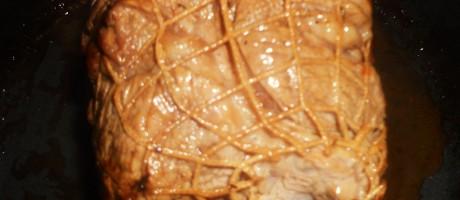 Arrosto di vitello al latte di riso