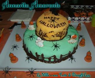 TORTA HAPPY HALLOWEEN AL CIOCCOLATO