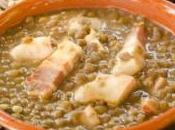 Ricette pioggia legumi: zuppa lenticchie lardo