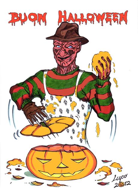 una immagine di freddy krueger e la festa di halloween 0 su Freddy Krueger Festeggia Halloween