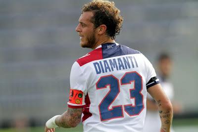 Diamanti deferito per le frasi contro De Marco dopo Inter-Bologna