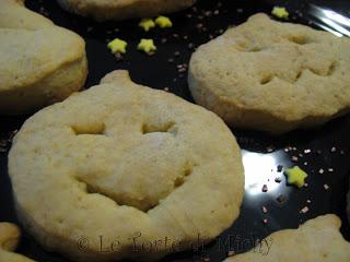 Biscotti di Halloween, arancia, miele e cannella