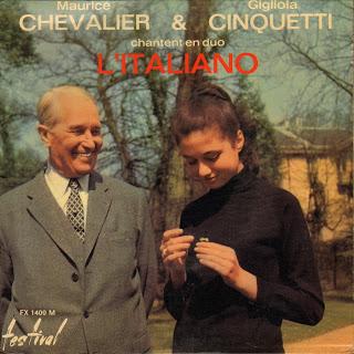 MAURICE CHEVALIER & GIGLIOLA CINQUETTI - L'ITALIANO (1964)