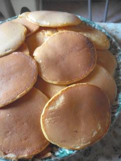 Pumpkin pancakes-pancakes alla zucca..soffici e aromatiche
