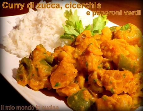 CURRY DI ZUCCA E CICERCHIE