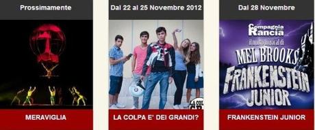 La stagione 2012/2013 del teatro Brancaccio