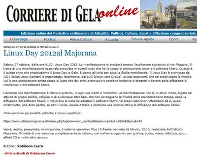 Corriere diGela del 26-10-2012