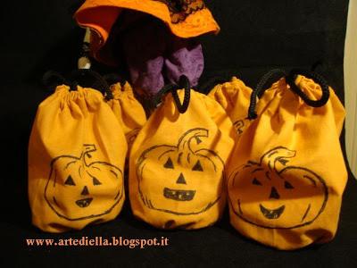 Sacchetto per i dolcetti di Hallowen