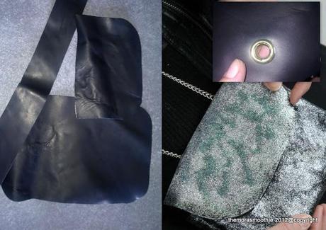 Diy glitter Bag inspired by Philipp Plein