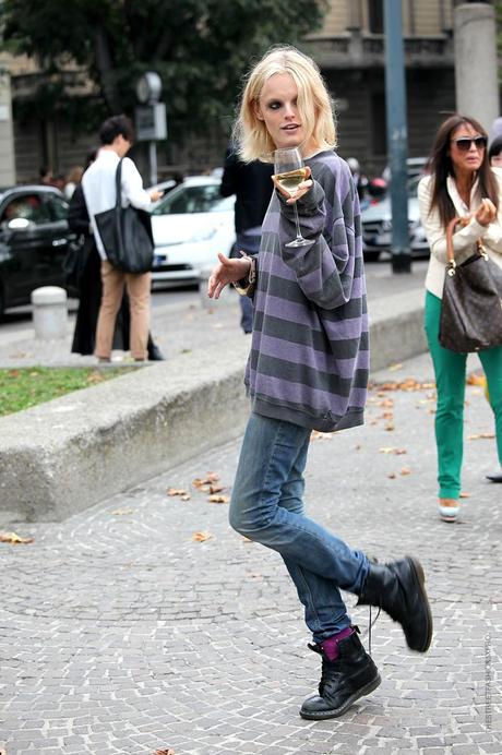 In the Street...All Crazy for Hanne Gaby