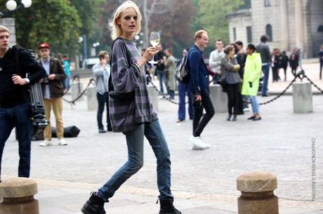 In the Street...All Crazy for Hanne Gaby