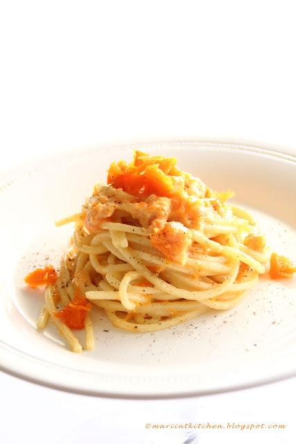 CARBONARA VEGETARIANA DI ZUCCA