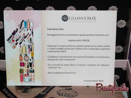 Glossy Box Anniversary: eccola qua!