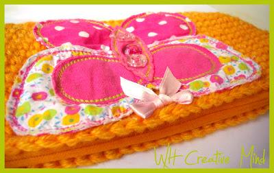 Crochet pencil case: astuccio per la scuola all'uncinetto