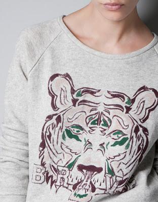 TREND: TUTTE PAZZE PER LA FELPA TIGER DI KENZO