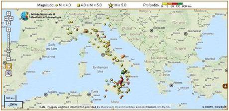 Terremoto nel Pollino: il report dell’Istituto Nazionale di Geofisica e Vulcanologia
