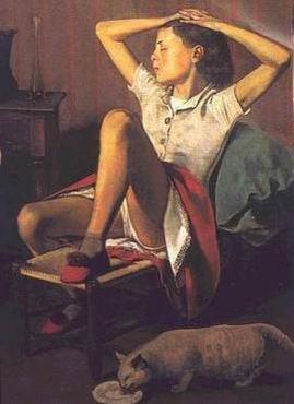 Voci D’Arte: Balthasar Kłossowski de Rola in arte Balthus