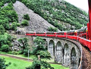 BERNINA EXPRESS ... da Tirano a Saint Moritz