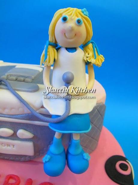 Baby Music Cake