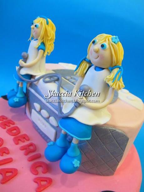 Baby Music Cake