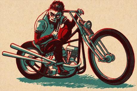 Motorcycle Art - Adam Nickel