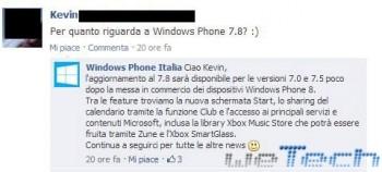 L’aggiornamento a Windows Phone 7.8 presto disponibile: ecco le varie caratteristiche