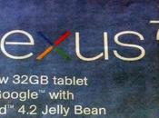 Regno Unito vengono pubblicati Nexus 32GB Android bordo