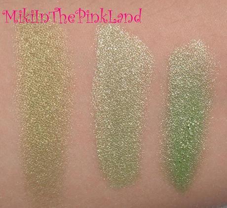 Acquisti Essence e swatches pigmenti n°04, 11, 14, 17 e 19