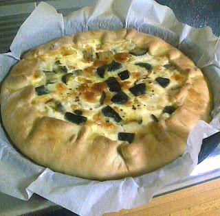 Crostata di mozzarella