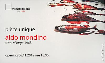 ALDO MONDINO stare al largo - a Torino