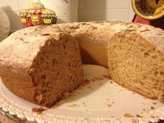 CHIFFON CAKE ARANCIA E CIOCCOLATO AL LATTE