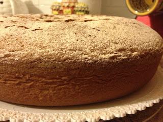 CHIFFON CAKE ARANCIA E CIOCCOLATO AL LATTE