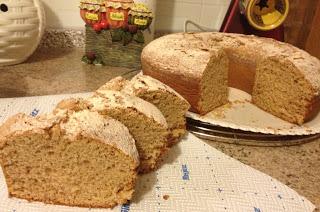 CHIFFON CAKE ARANCIA E CIOCCOLATO AL LATTE