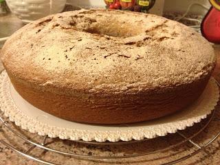 CHIFFON CAKE ARANCIA E CIOCCOLATO AL LATTE