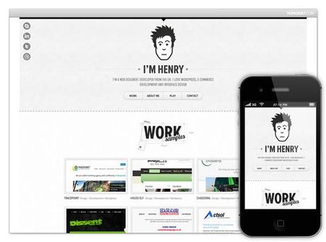 I migliori Responsive Portfolio Design come Ispirazione