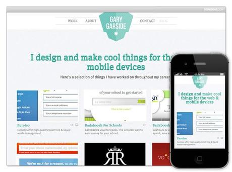 I migliori Responsive Portfolio Design come Ispirazione