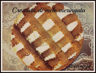 CROSTATA DI MELE MERINGATA