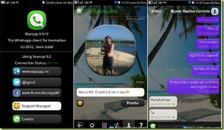 whatsappN9 thumb Wazapp   app WhatsApp per Nokia N9 si aggiorna alla versione 0.9.12