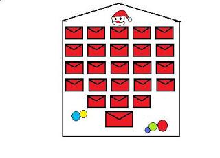 BRICOLAGE: Calendario dell'Avvento fai da te