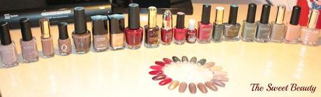 My Autumn Nail Polishes