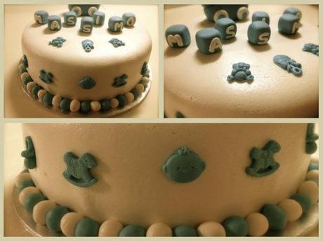 Prove di Cake-design: la torta battesimo