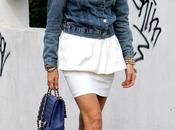 Denim jacket, with femininity