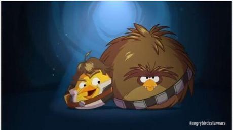 Angry Birds Star Wars, nuovo trailer mostra Chewbacca e Ian Solo in azione